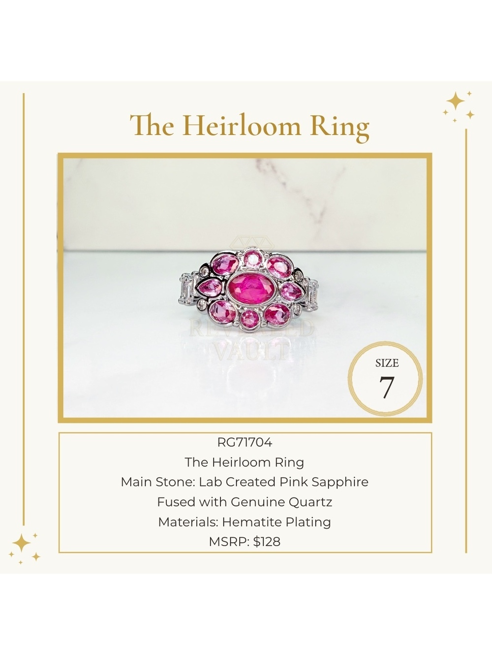 The Heirloom Ring - Size 7 - OG
